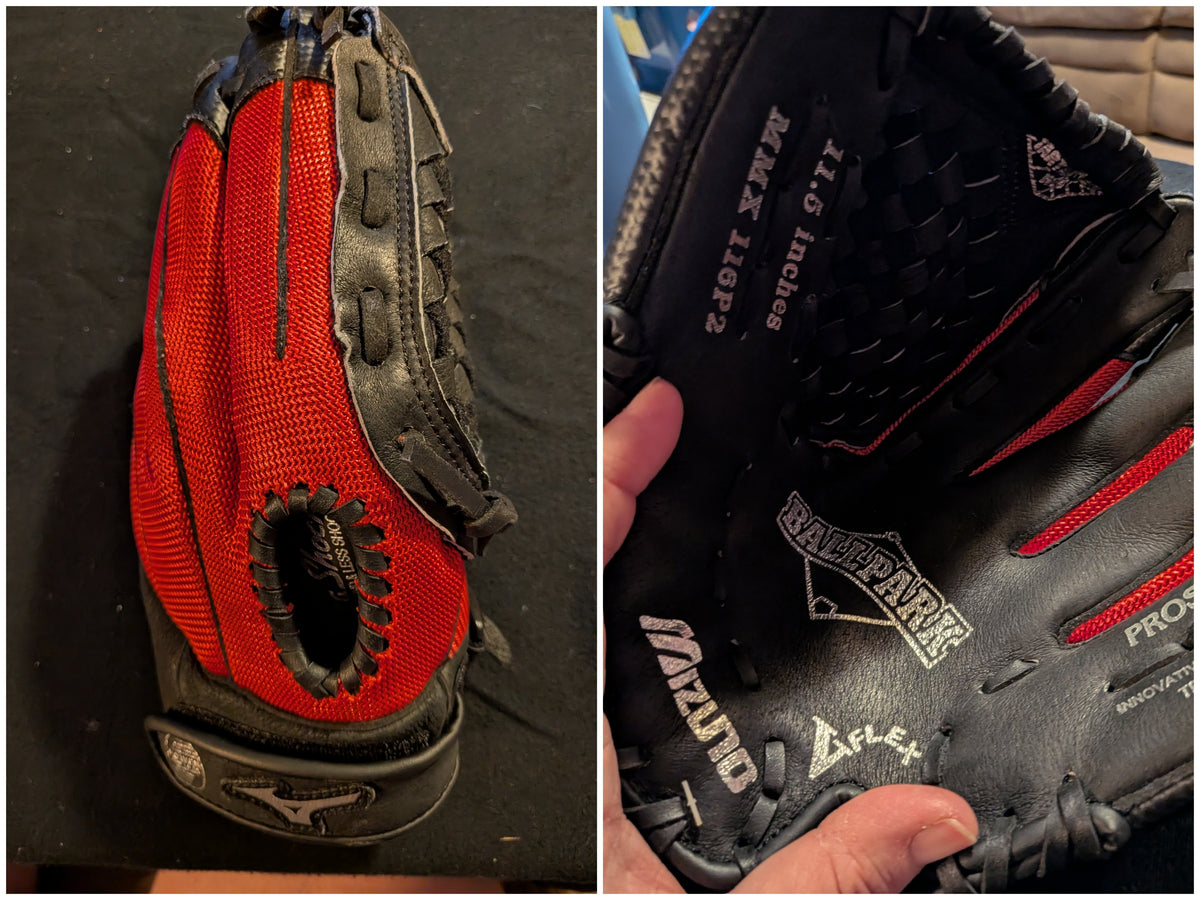 Mizuno 11.5 youth Glove-EXCELLENT
