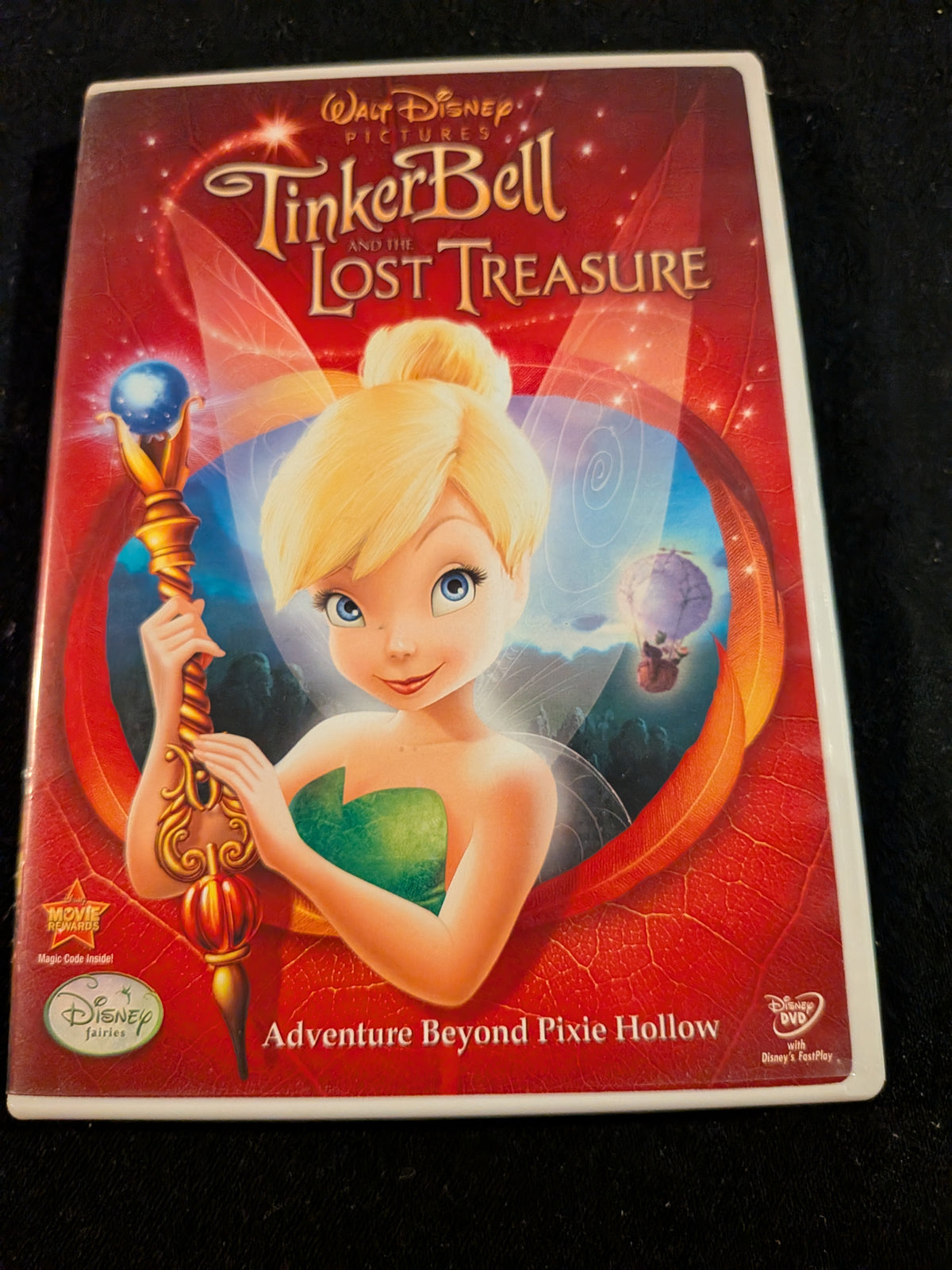 Tinkerbell lost treasure DVD
