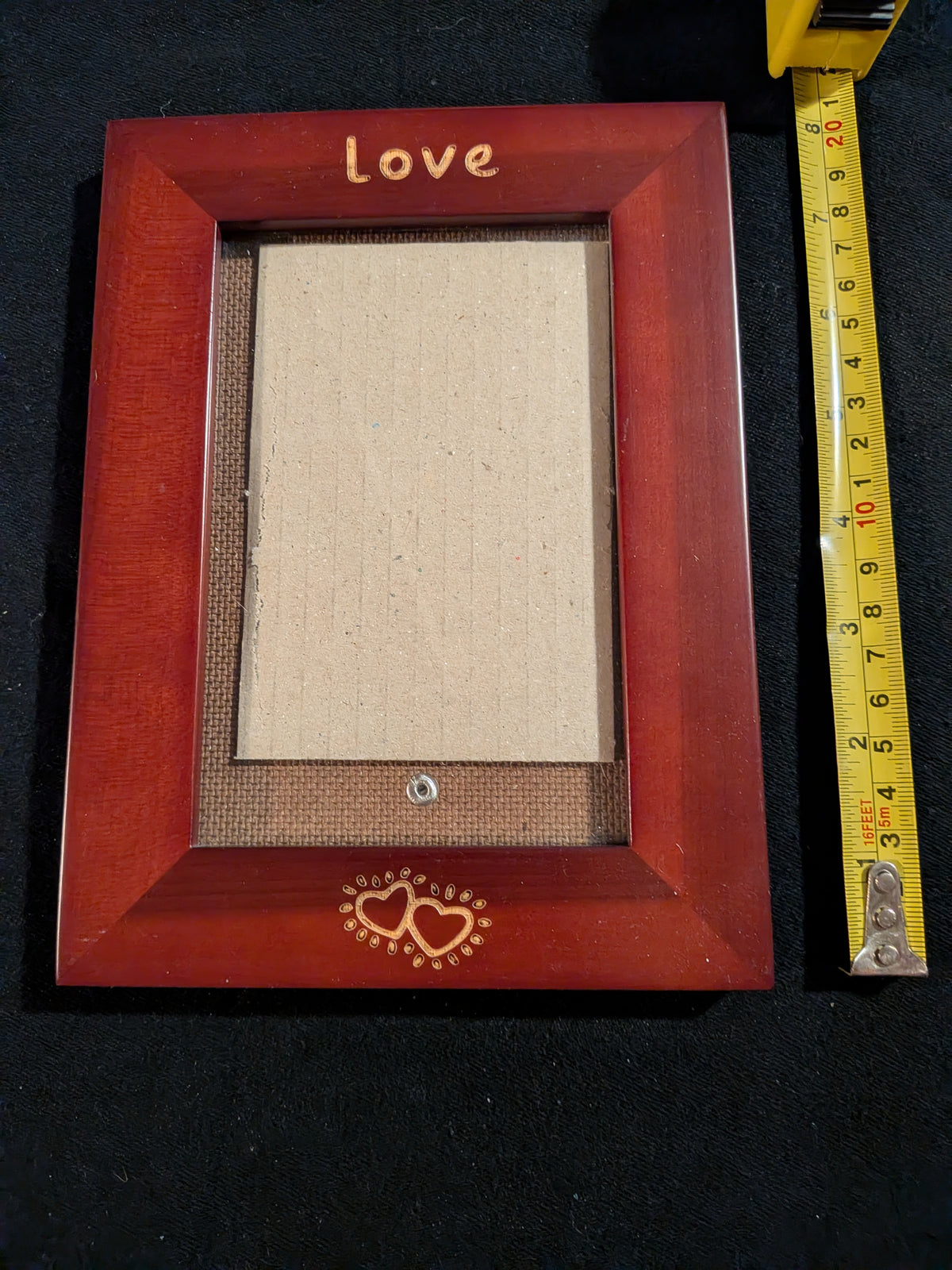 Love Frame Holds a 4x6 photo