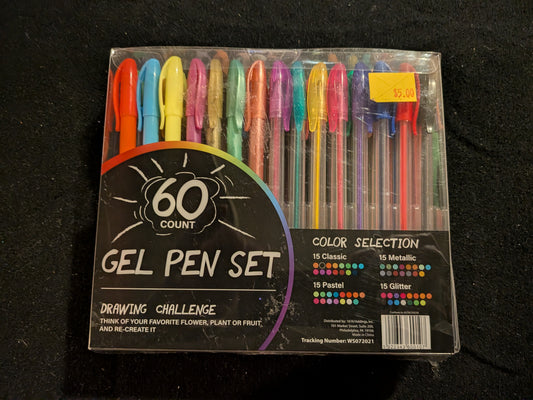 Gel pens