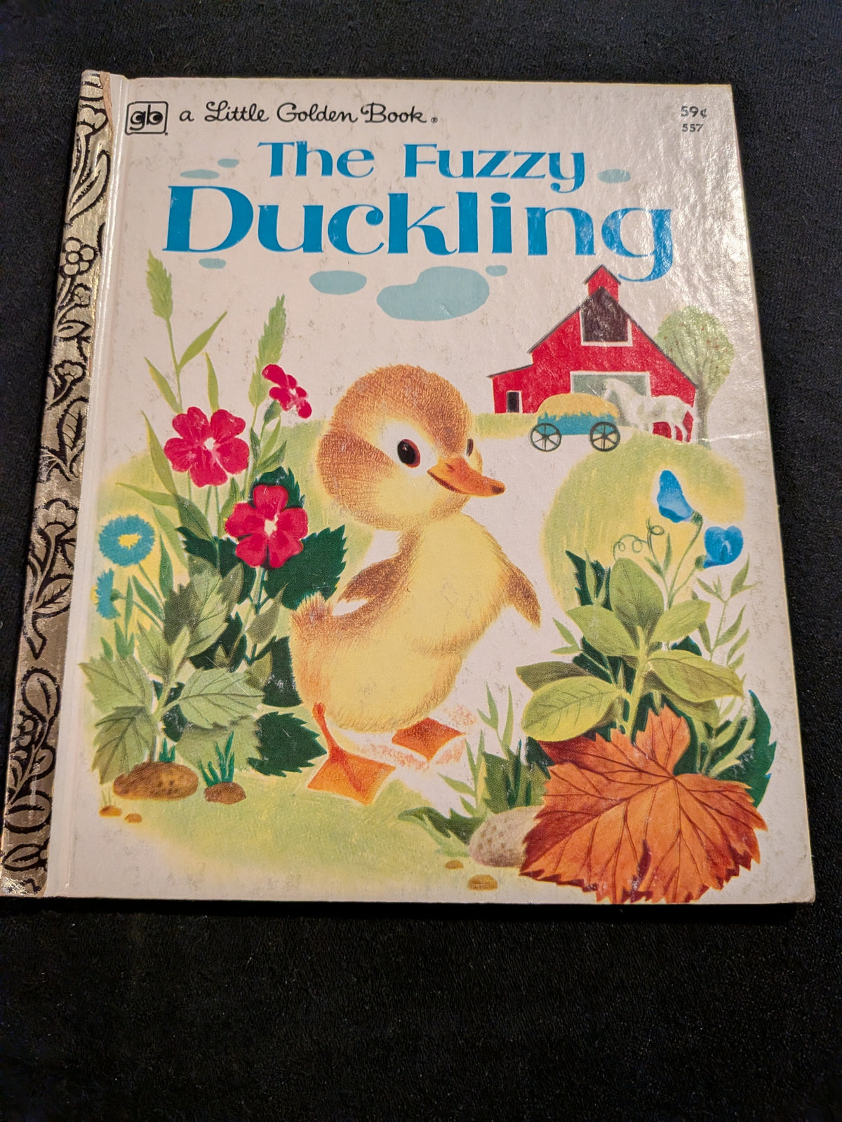 The fuzzy duckling Golden book