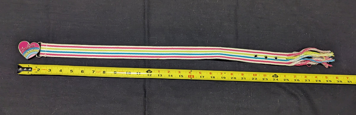 22in to 24in Sketchers belt with fringe