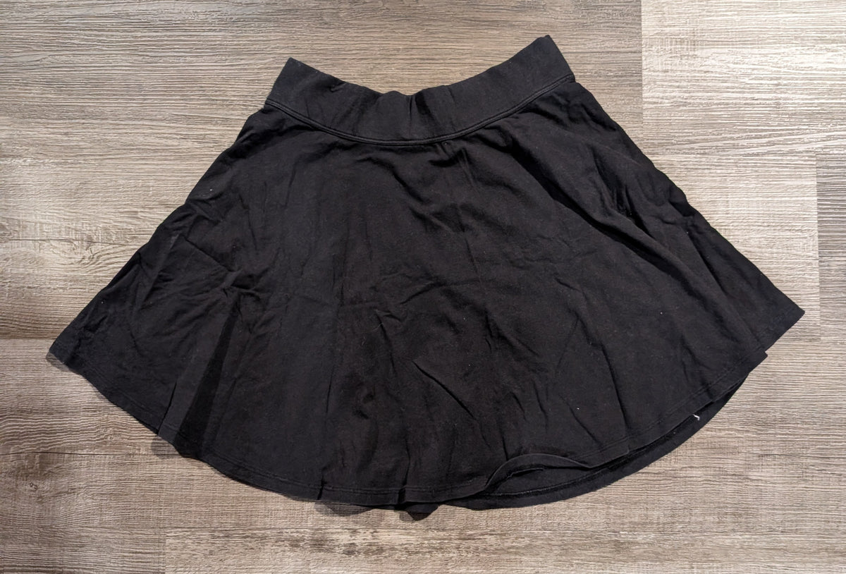 Black Cotton Skirt GUC - size Junior - S (3/5)