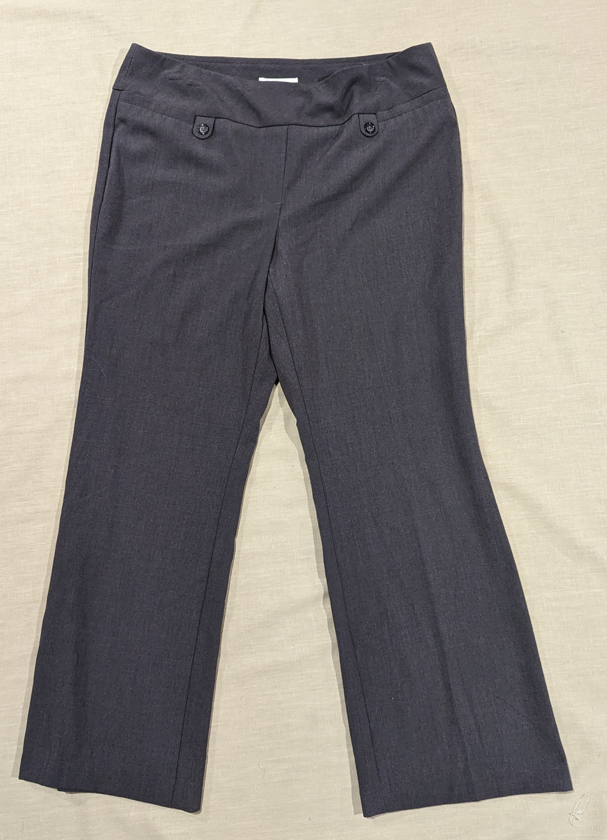 Dressbarn Grey dress 12P Pants VGUC - size Women - L (12/14)