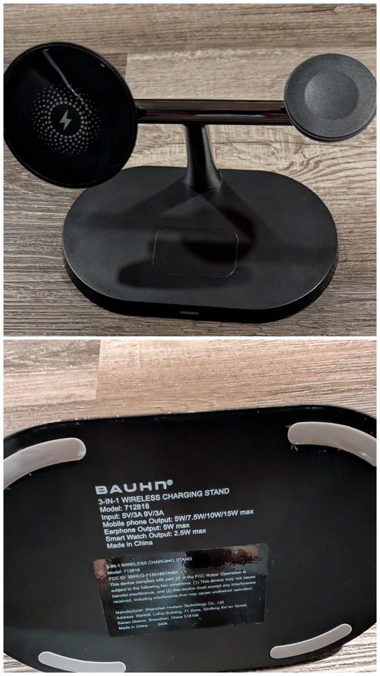 Bauhn 3-in-1 wireless Charging Station