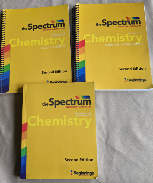 Spectrum Chemistry Text/Workbk/Teacher guid