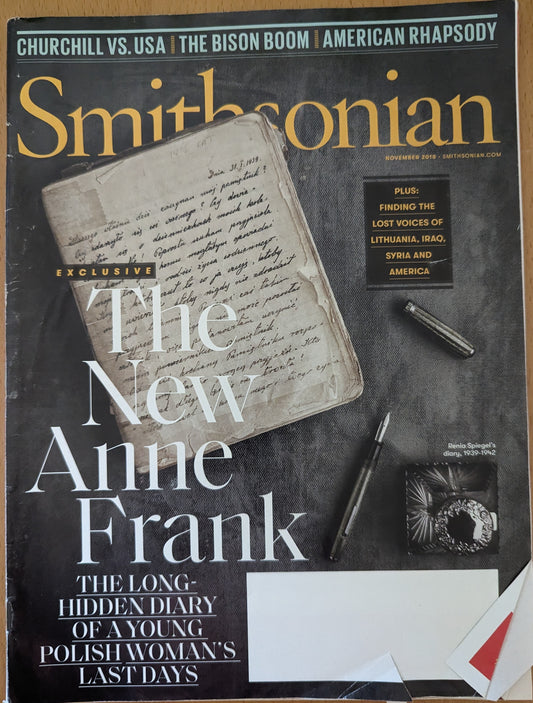 Smithsonian magazine Anne Frank VGUC