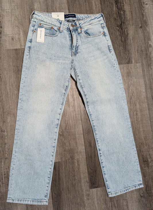 NWT aeropostale jeans 4R Mid rise/Ankle Straight - size Junior - S (3/5)