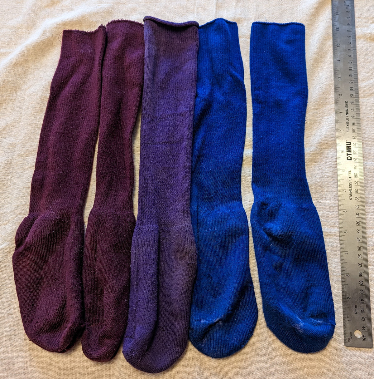 Little girl softball socks GUC
