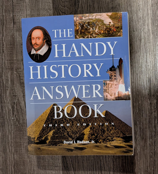 The Handy History Answer Book Paperback