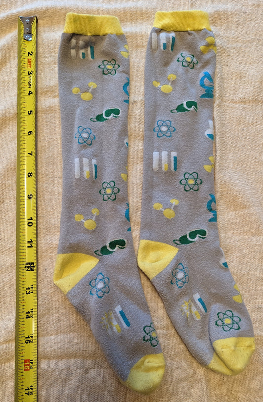 Science themed socks Be like Ms Frizz!