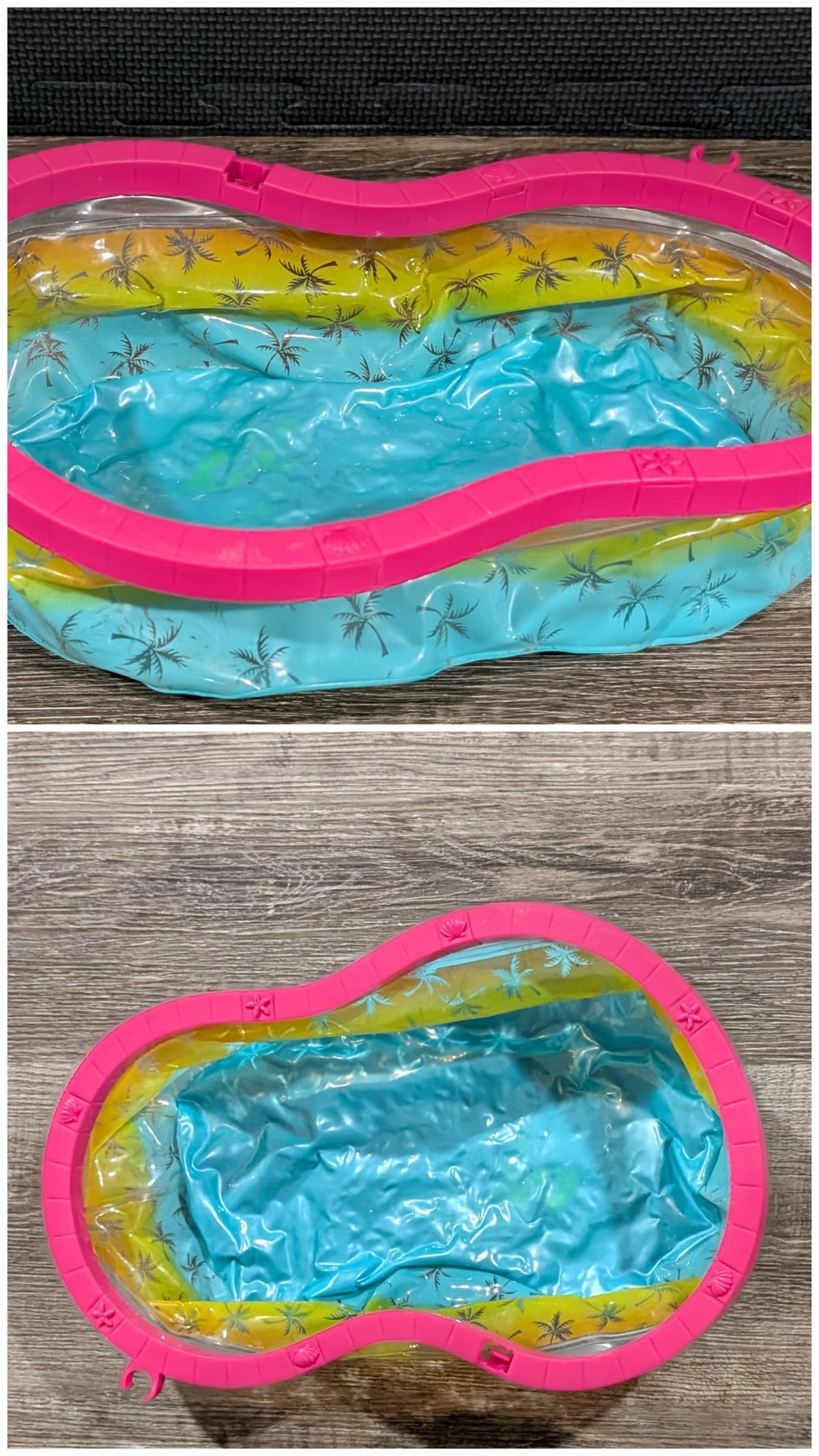 Barbie pool plastic