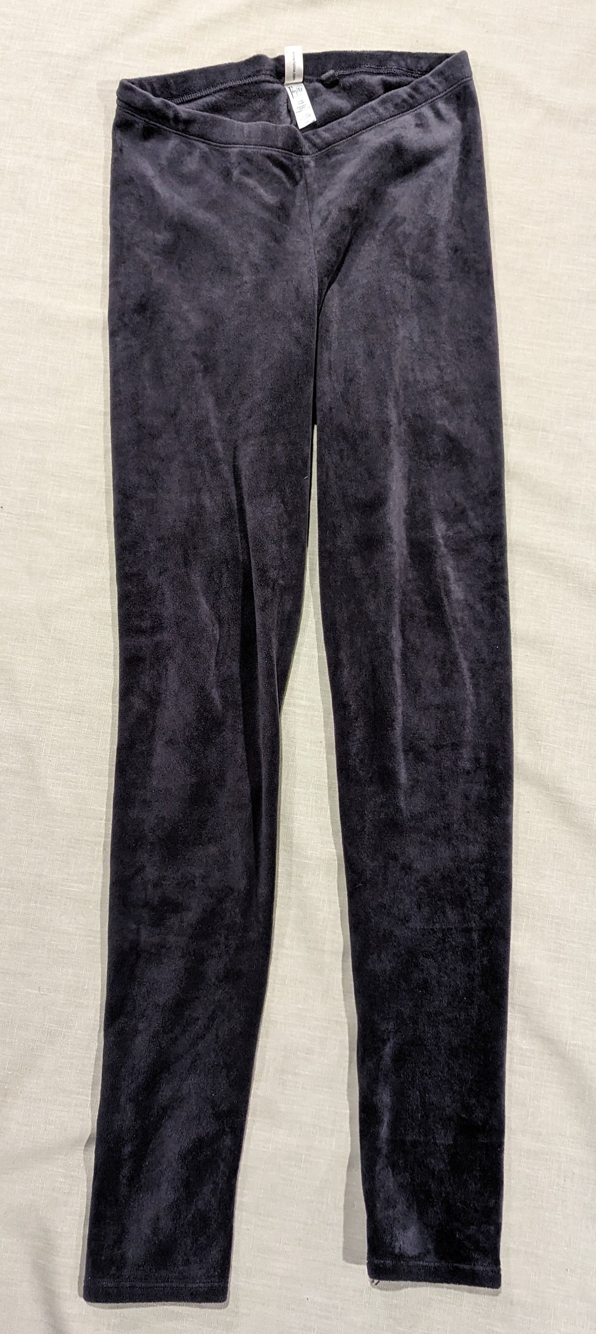 Felina grey velour leggings VGUC - size Junior - S (3/5)
