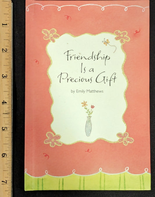 Friendship is a precious gift hardcover VGUC