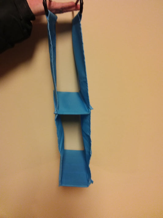 Hanging locker shelf Blue