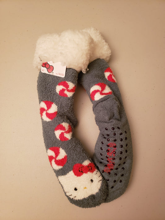 NEW w/tag Hello Kitty plush socks