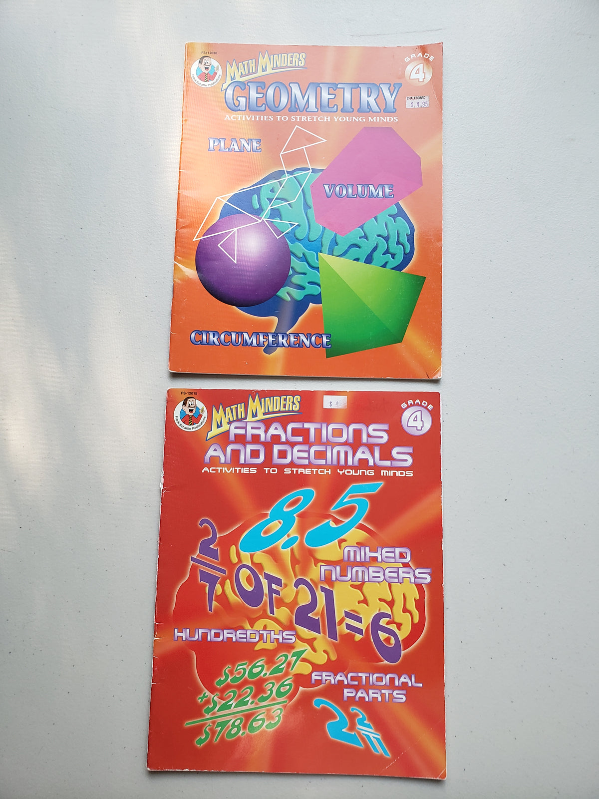 2 math workbooks 4th grade