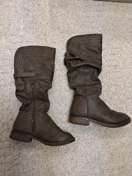 Brown fashion boots 2 of 2 - size Shoes - Kids 1