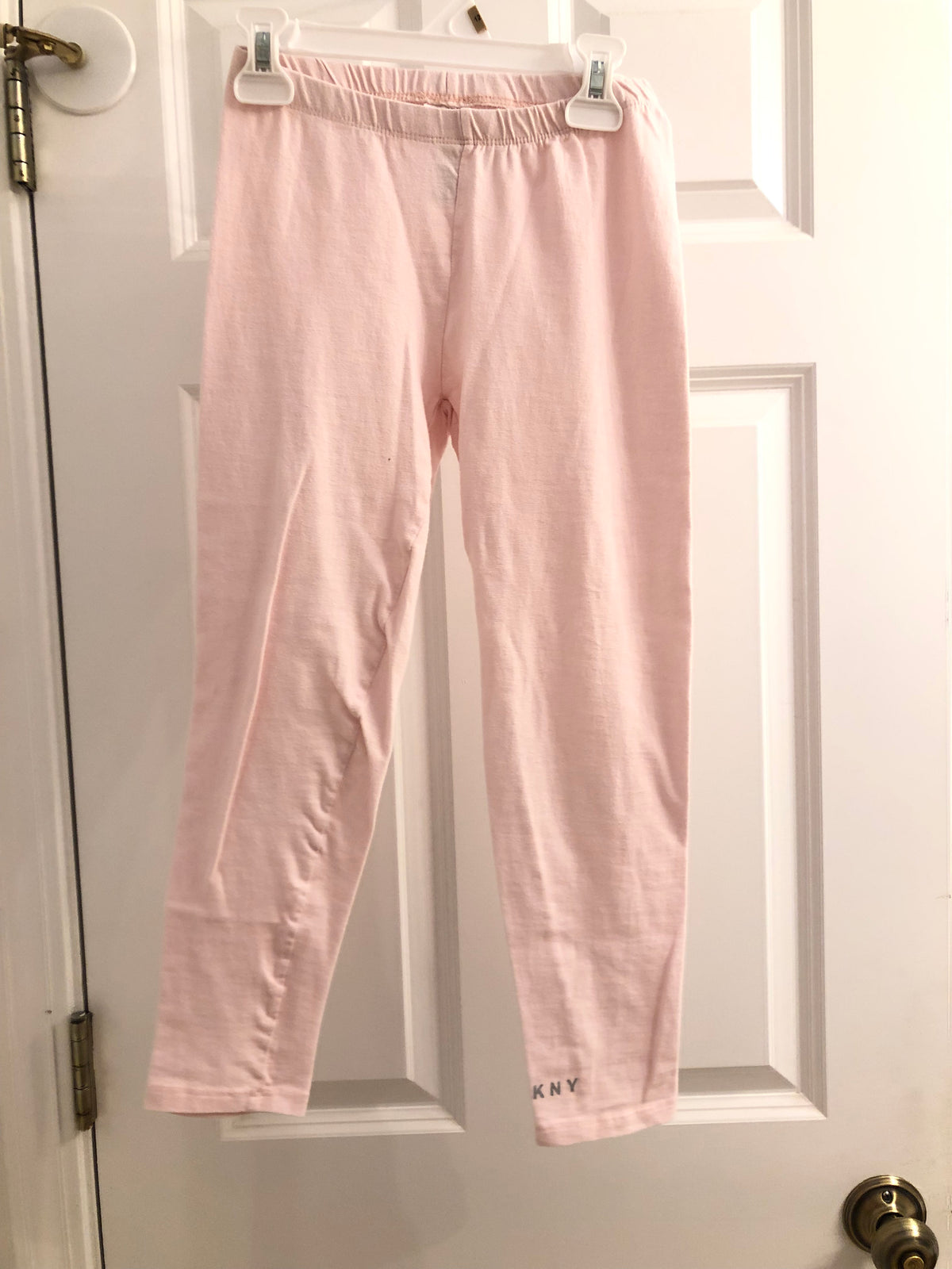 Dkny pink leggings Cotton - size Youth - 10 (L)