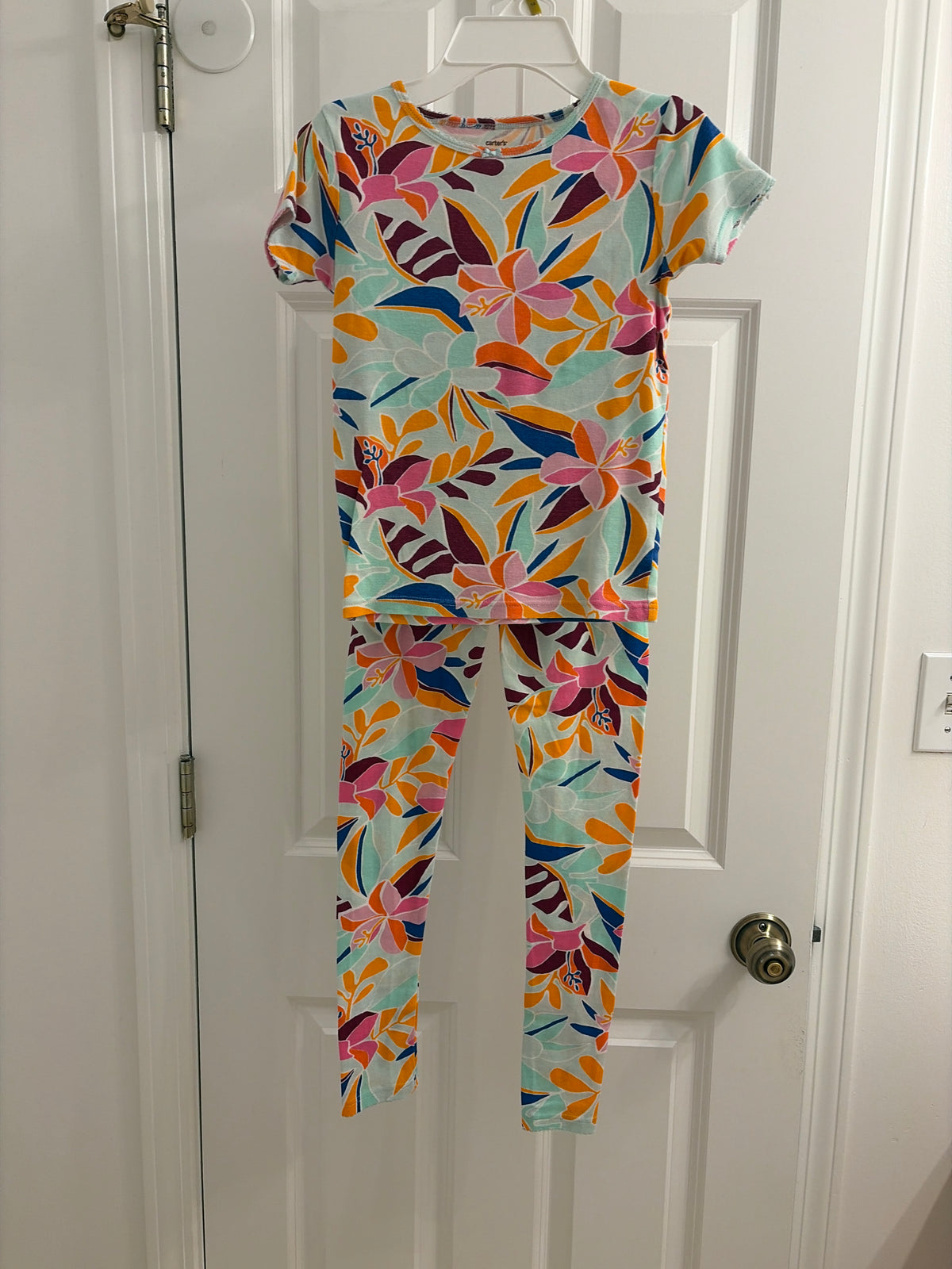 Line new pajama 2 piece pants. Floral - size Youth - 10 (L)
