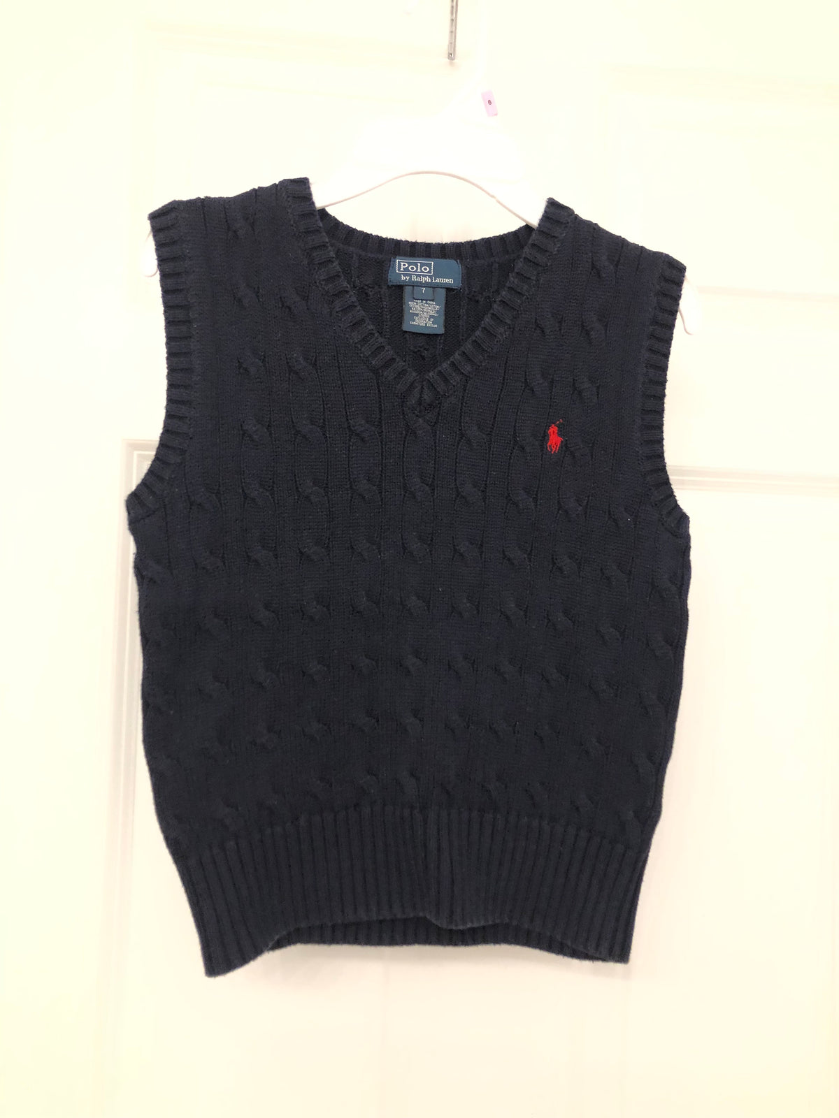Ralph Lauren vest Navy blue - size Youth - 7 (S)