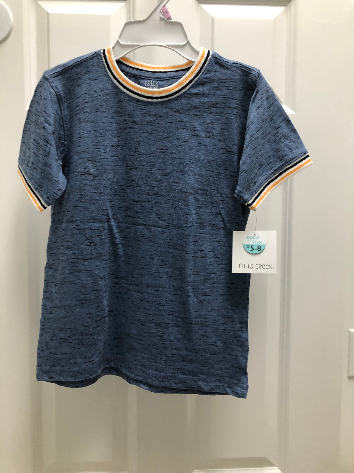 New blue t-shirt - size Youth - 6 (S)