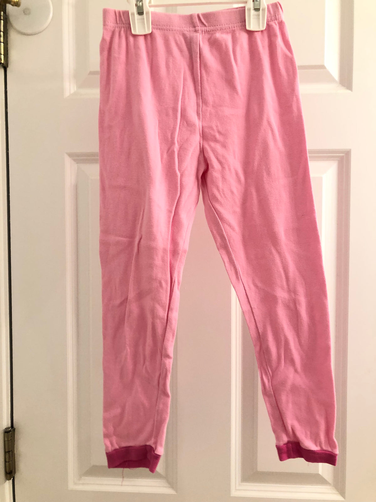 Pajama pants Pink. 100% cotton - size Youth - 7 (S)