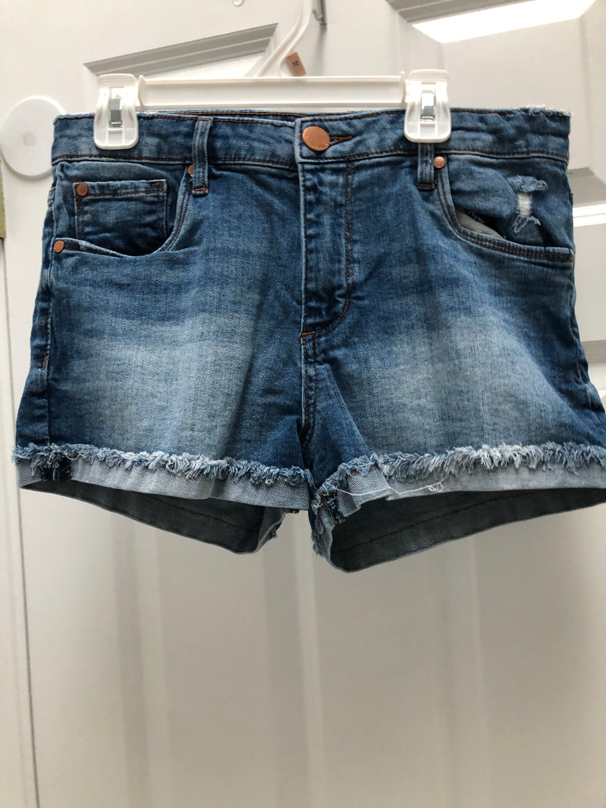 Blue Jean shorts Cotton. Size:27 - size Women - S (4/6)