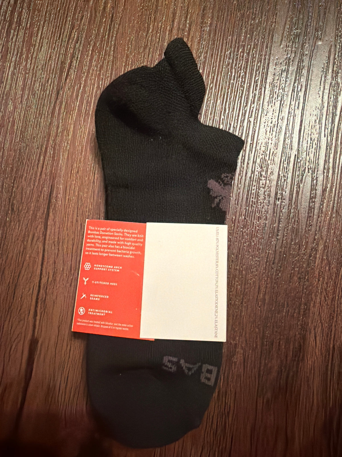 New black socks - size Women - L (12/14)