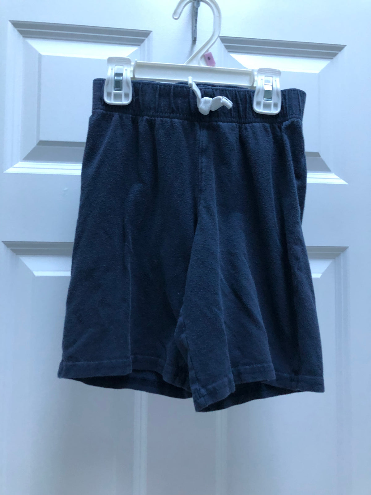 Navy blue shorts 100% cotton - size Youth - 5 (XS)
