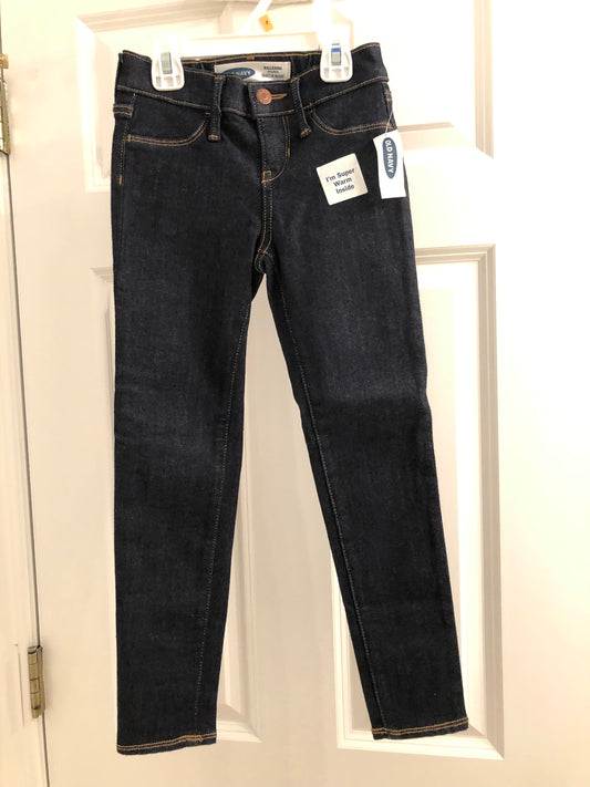 New navy jeans Very warm - size Youth - 7 (S)
