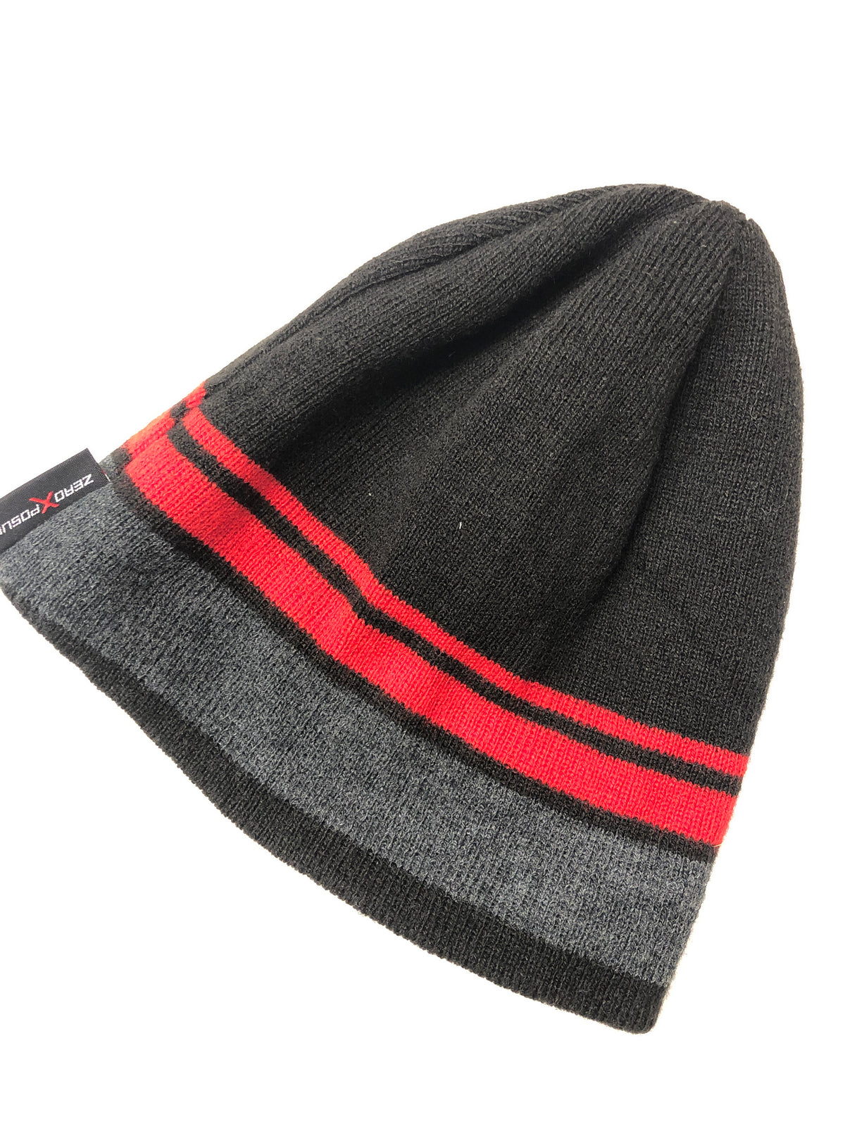 Black hat Red stripes  One size
