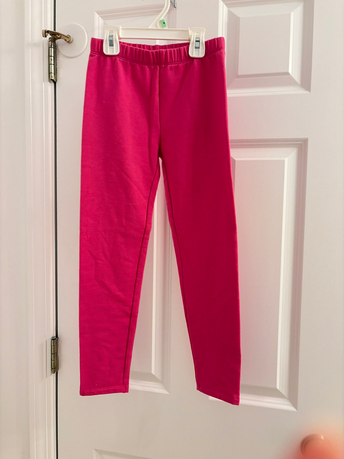 Pink fleece sweatpants Very warm - size Youth - 8 (M)