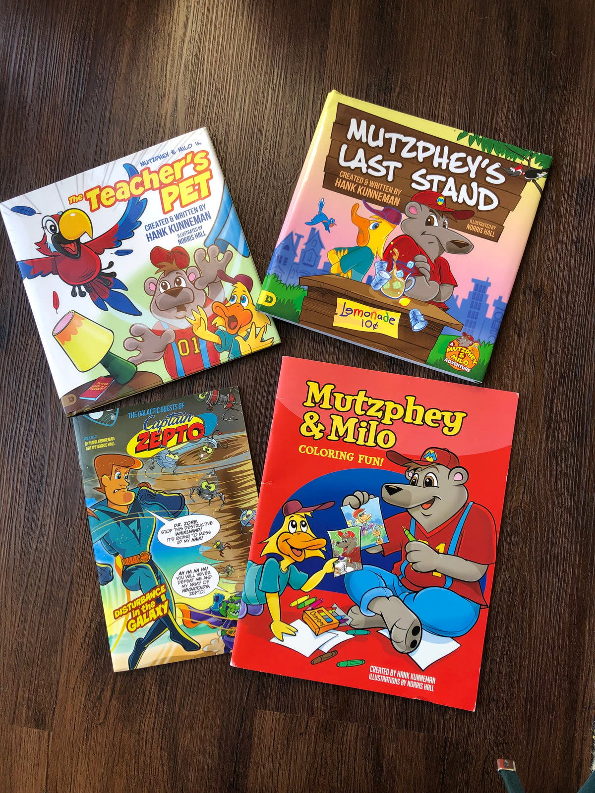 Set of 3 kids comic book 1 activity book.