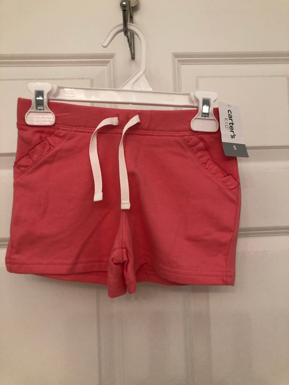 Carters new shorts Peach pink - size Youth - 5 (XS)