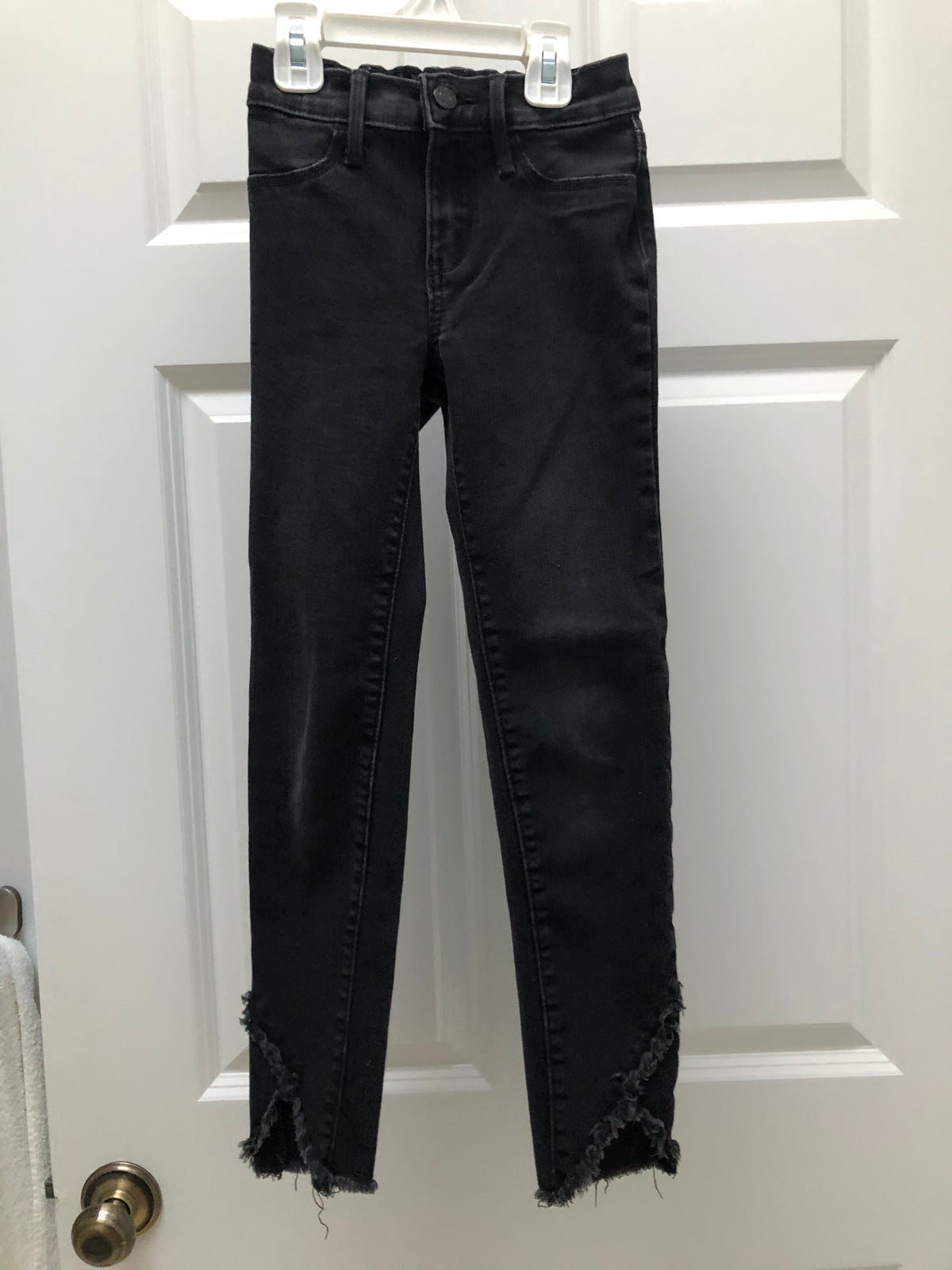Old navy black jeans Cotton - size Youth - 10 (L)