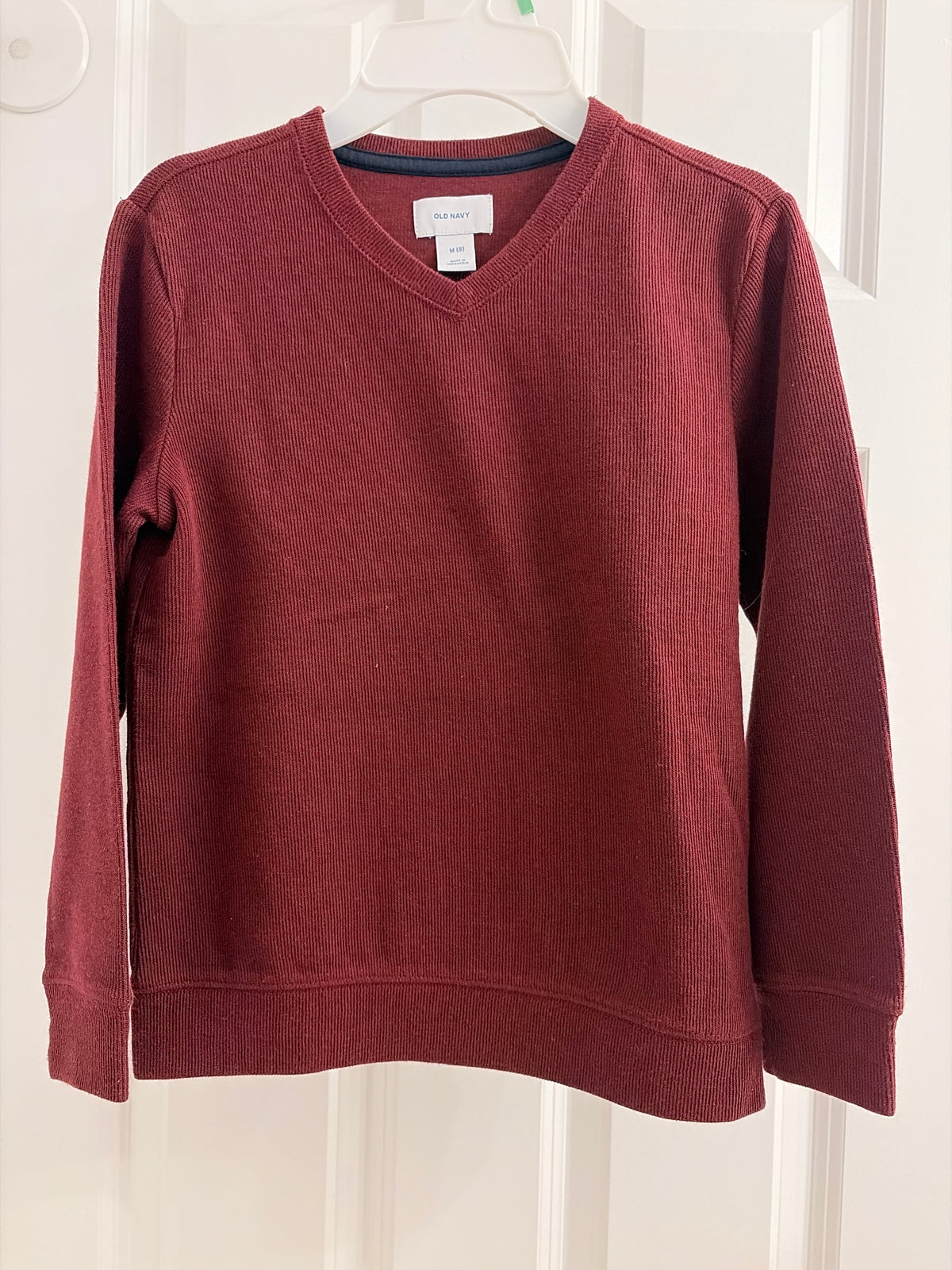 New dress sweater Burgundy - size Youth - 8 (M)