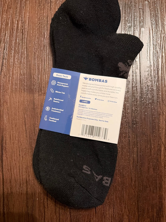 New black socks - size Women - L (12/14)