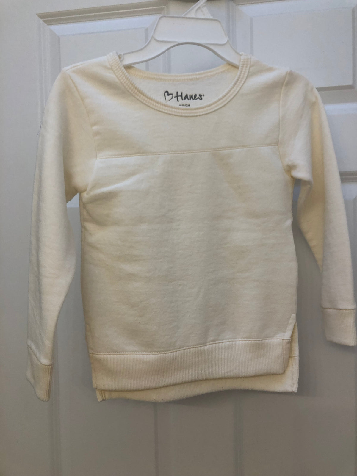White sweatshirt Like new