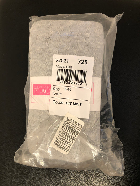 New gray tights Cotton. 1 pair - size Youth - 8 (M)