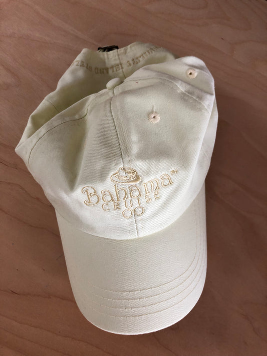 Bahamas cruise cap Yellow - size Youth - 10 (L)