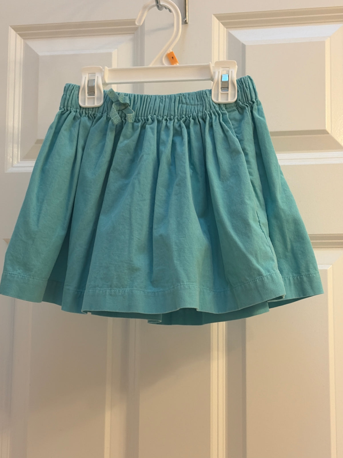 Turquoise skirt Cotton - size Toddler - 4T