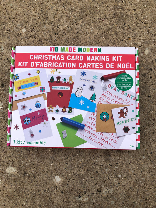 New Christmas card mak Kit