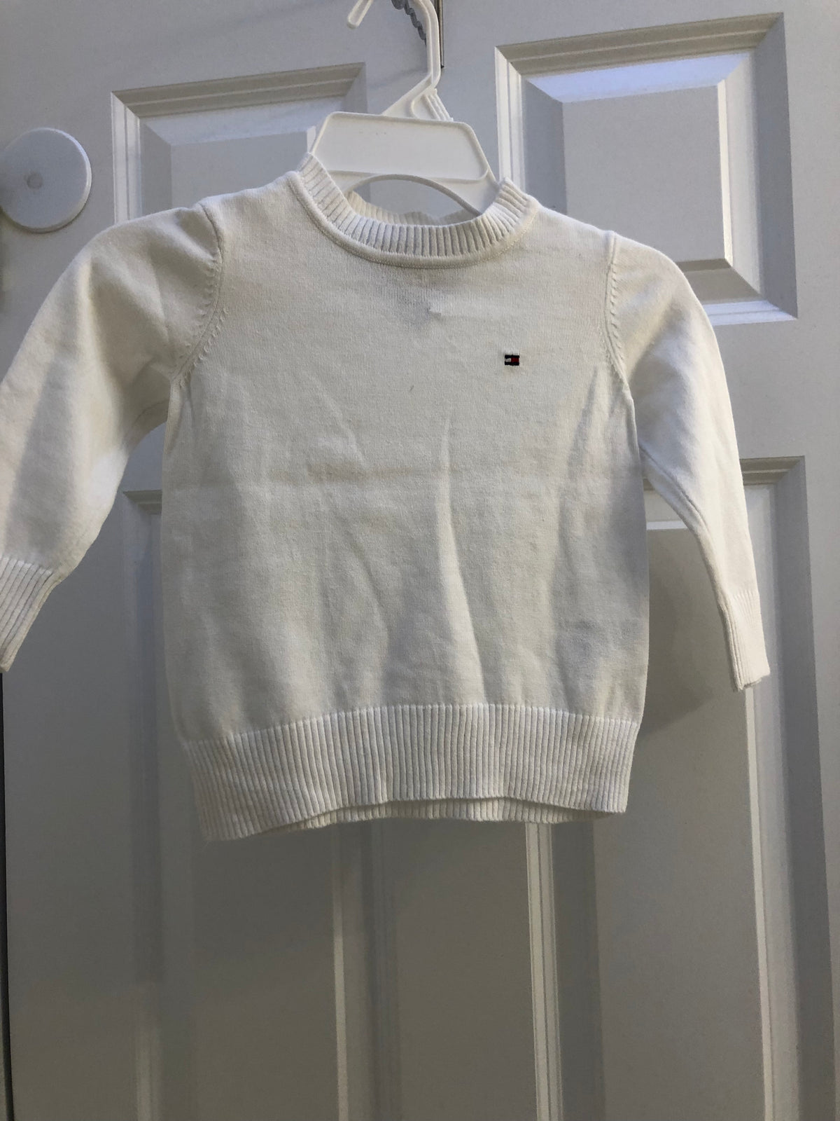 Hilfiger white sweater 100 cotton - size Toddler - 2T