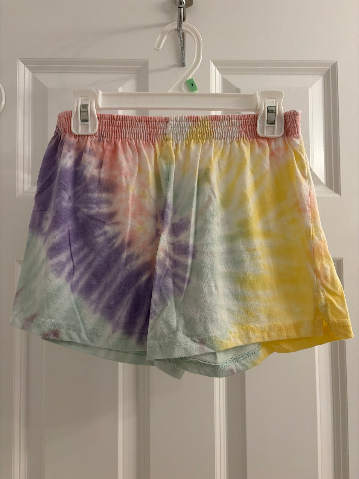 Multi color shorts 100% cotton - size Youth - 12 (L)