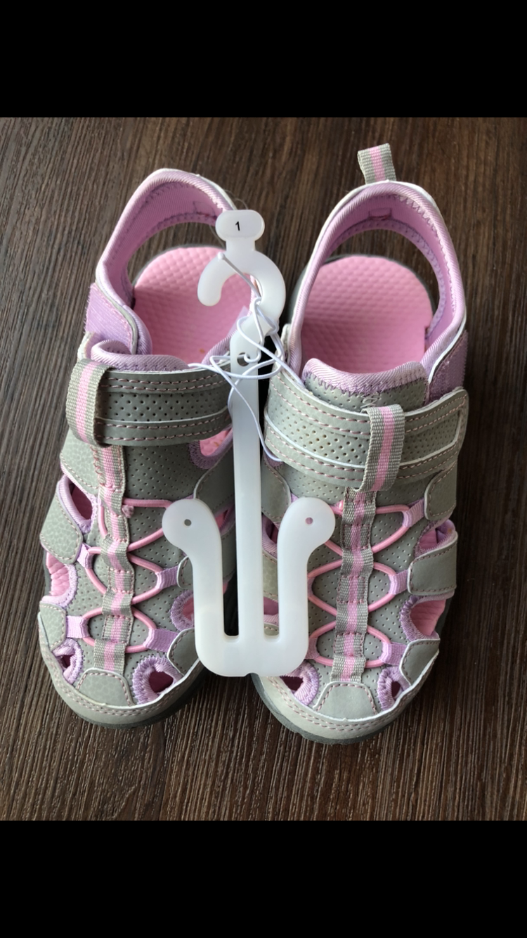 New sandals Gray pink - size Shoes - Kids 1