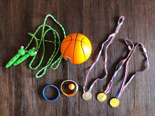 Jumping rope, ball Medals