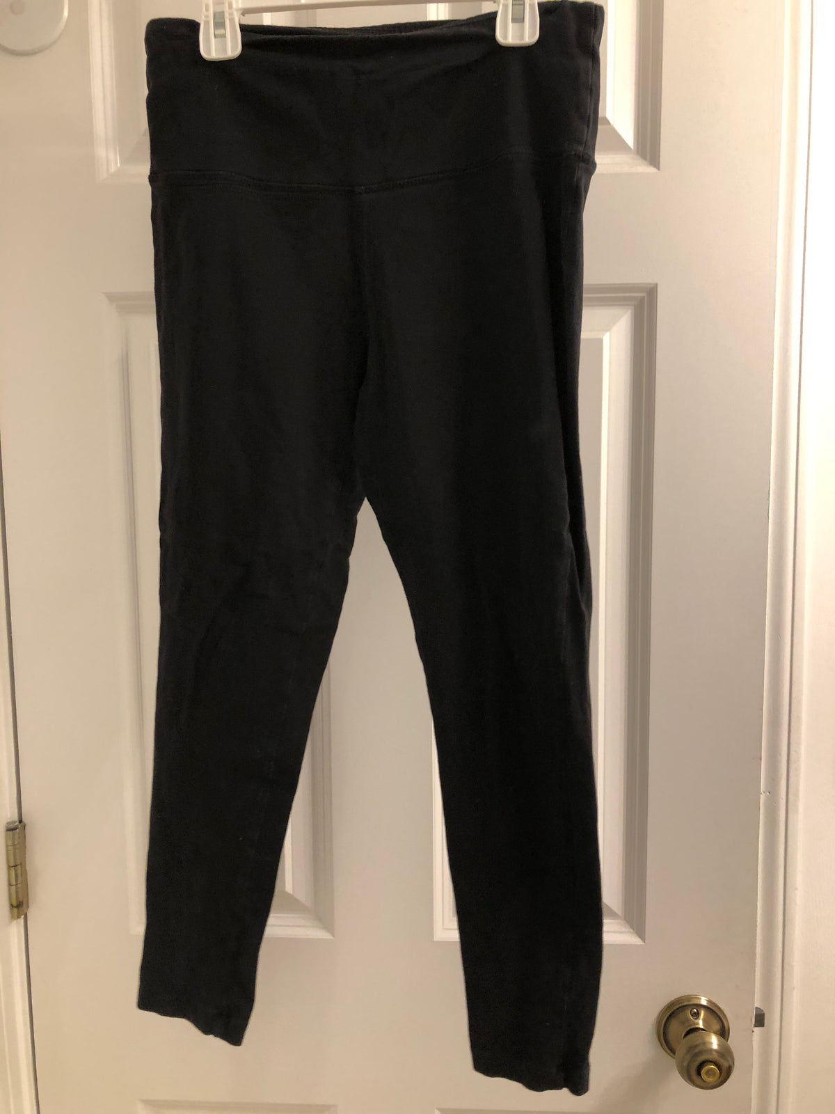 Black leggins Cotton - size Women - M (8/10)