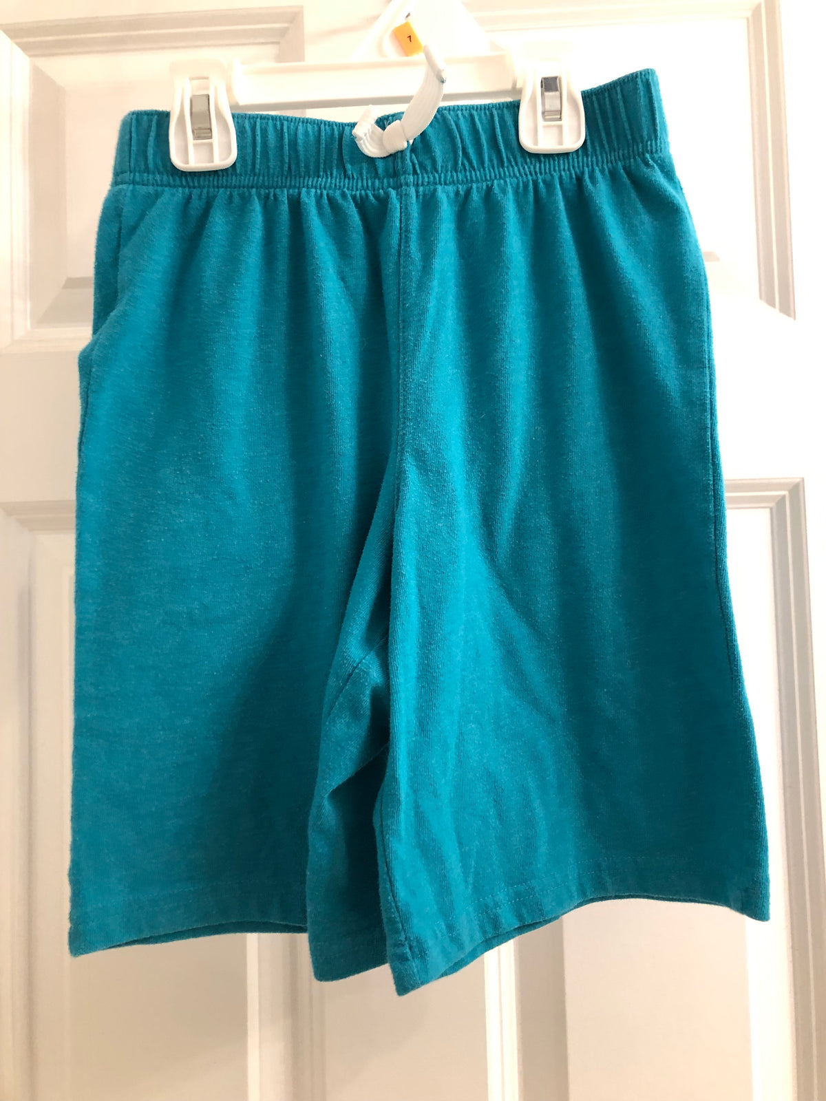 Turquoise shorts Cotton - size Youth - 7 (S)
