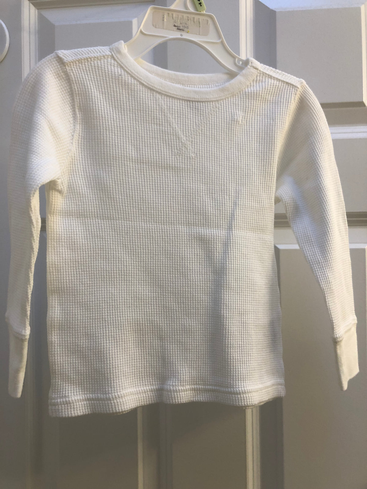 Solid white tee Long sleeve. - size Toddler - 2T
